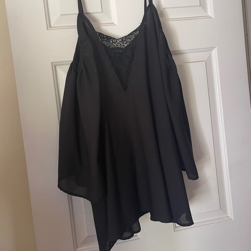 Torrid cold shoulder blouse